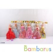 Кукла 29см с аксесс., в ассорт. в пак. в кор.2*480шт | фото №0