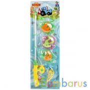 Игра рыбалка, "Синий трактор" свет, в ассорт. на карт., 55,5*18,5*4,5см "ИГРАЕМ ВМЕСТЕ" в кор.2*36шт | фото №0