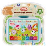 Обучающий планшет МАЛЫШАРИКИ 26 песен,звуков.сенсорный.свет.блист.бат, Умка в кор.2*30шт | фото №0