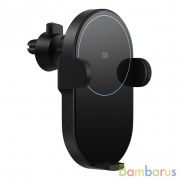 Автомобильный держатель с беспроводной зарядкой Xiaomi Mi Wireless Car Charger 20W WCJ02ZM | фото №0
