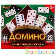 Домино в кор. "Играем вместе" в кор.2*72шт | фото №0