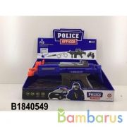 Автомат на бат. со звуком, цвет в ассорт. HY8010-1 в дисплее уп-6шт в кор.12уп | фото №0