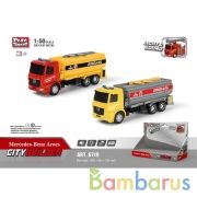 Машина металл. спецтранспорт инерц. свет+звук, цвет в ассорт. 6719 в кор. в кор.2*24шт | фото №0