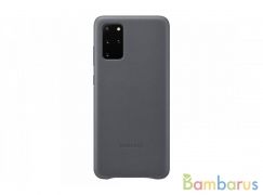 Чехол Samsung Leather Cover Galaxy S20+ (Серый) | фото №0