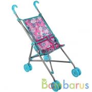 Коляска-трость мет, колёса 8шт*7см пластик. ремень. 26*55*52, пакет КАРАПУЗ в кор.12шт | фото №0