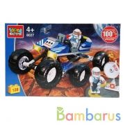 Конструктор "Город мастеров" марсоход, 128дет. в русс. кор. в кор.2*40шт | фото №0