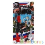 Набор оружия военный на блистере (русс. уп.) 57*39*5см Играем вместе в кор.2*30шт | фото №0