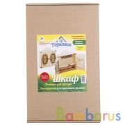 КОНСТРУКТОР ТЕРЕМОК "ШКАФ  ДЛЯ  КУКОЛ ТИПА BARBIE" в кор.30шт | фото №0