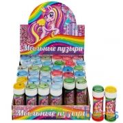 МЫЛЬНЫЕ ПУЗЫРИ "ИГРАЕМ ВМЕСТЕ" ЕДИНОРОГИ 50МЛ, В ДИСПЛЕЕ УП-36ШТ в кор.6уп | фото №0