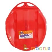 САНКИ-ЛЕДЯНКИ "ВЕСЕЛЫЙ ПАРОВОЗИК" (КРАСНЫЕ) в кор.15шт | фото №0