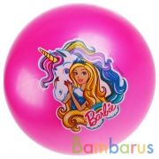 Мяч 23 см "Барби" цвет в ассорт. в сетке ТМ "ИГРАЕМ ВМЕСТЕ" в кор.144шт | фото №0