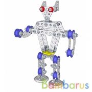 КОНСТРУКТОР МЕТАЛЛИЧЕСКИЙ С ПОДВИЖНЫМИ ДЕТАЛЯМИ "РОБОТ Р1" в кор.18шт | фото №0