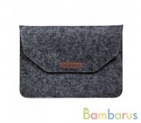 Конверт-чехол войлочный Gurdini для Macbook 13" (Черный) | фото №0