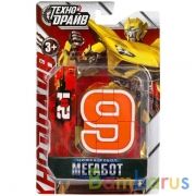 Робот трансформирующийся в цифру 9, 17,5*12*2,5см ТЕХНОДРАЙВ в кор.180шт | фото №0