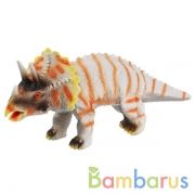 Игрушка пластизоль динозавр трицератопс 33*12*16 см, хэнтэг ИГРАЕМ ВМЕСТЕ в кор.2*36шт | фото №0