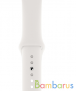 Ремешок Sportband для Apple Watch 38/40mm силиконовый (Белый) | фото №0