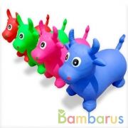 Мяч-прыгун Бычок, 1300г, в ассорт. в пак. в кор.15шт | фото №0