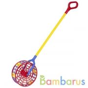 ИГРУШКА КАТАЛКА "ПОГРЕМУШКА" №3 в кор.22шт | фото №0