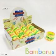 Пружинка-радуга светящ., в ассорт. в дисплее уп-12шт в кор.30уп | фото №0