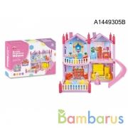 Дом для кукол, с аксесс. 983 в кор. в кор.24шт | фото №0