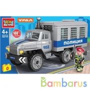 УРАЛ конструктор урал: ПОЛИЦИЯ, 100 дет. Город мастеров в кор.2*18шт | фото №0