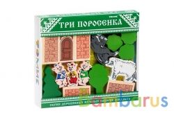 КОНСТРУКТОР "СКАЗКИ"ТРИ ПОРОСЕНКА" в кор.12шт | фото №0