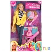 Кукла 29см, София с аксессуарами для волос,, сгибаются руки и ноги в кор. София и Алекс в кор.2*36шт | фото №0