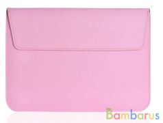Конверт-чехол кожаный Gurdini для Macbook 13" (Розовый) | фото №0