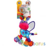 Текстильная игрушка погремушка единорог с вибрацией на блистере Умка в кор.125шт | фото №0