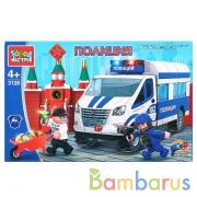 Конструктор "Город мастеров" газель: ограбление в кремле, 211дет. в русс. кор. в кор.2*18шт | фото №0