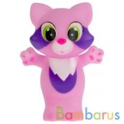 Игрушка для ванны енотик 9 см, в сетке, КАПИТОШКА в кор.2*240шт | фото №0