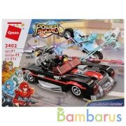 Конструктор пласт. машина + мотоцикл, с фигурками, 371дет. в кор. в кор.18шт | фото №0