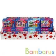 Микс. Пазлы классические в коробке. Пазл 54 детали. Умные игры в уп.32шт в кор.8уп | фото №0