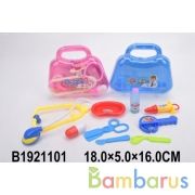 Набор доктора 7851B в пластм. чемодане, цвет в ассорт. в кор.2*72шт | фото №0