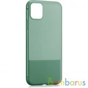 Чехол Gurdini для Apple iPhone 11 Pro Max Silicon Touch (Темно-зеленый) | фото №0
