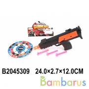 Автомат с присосками, мишень в пак. в кор.2*192шт | фото №0