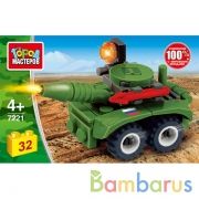 Конструктор ТАНК, 32 дет. Город мастеров в кор.2*40шт | фото №0