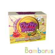 ФЛАФФИ СЛАЙМ-ФАБРИКА "АНАНАСОВЫЙ МИЛКШЕЙК" 3 СЛАЙМА 3 ЦВЕТА. ТЯНЕТСЯ, МОЖНО НАДУВАТЬ в кор.12шт | фото №0