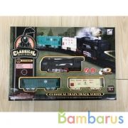 Железная дорога на бат. свет+звук в кор. в кор.48шт | фото №0