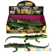 КРОКОДИЛ ПИЩАЩИЙ "ИГРАЕМ ВМЕСТЕ" 40СМ В РУСС. ДИСПЛЕЕ УП-12ШТ в кор.12уп | фото №0