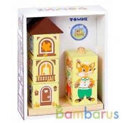 КУБИКИ НА ПАЛОЧКЕ "ЛИСЕНОК" 7 ДЕТ. в кор.33шт | фото №0