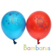 ШАРИК НАДУВНОЙ 10" МЕТАЛЛИК С РИС. АССОРТИ УП-100ШТ | фото №0