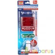 КОНСТРУКТОР ЭЛЕКТРОННЫЙ "ГОРОД МАСТЕРОВ": вентилятор с подсветкой, на бат. на блистере в кор.3*60шт | фото №0