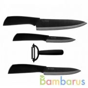Набор керамических ножей Xiaomi Huo Hou Nano Ceramic Knife Set 4 in 1 | фото №0