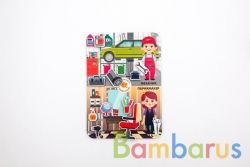 СОРТЕР, ПРОФЕССИИ, МЕХАНИК И ПАРИКМАХЕР в кор.15шт | фото №0