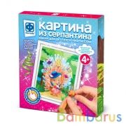 КАРТИНА ИЗ СЕРПАНТИНА ДЖЕНТЛЬМЕН ИЗ ЛЕСА в кор.40шт | фото №0