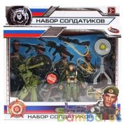 Набор солдатиков с оружием, кор., 25*20*5см ТМ "ИГРАЕМ ВМЕСТЕ" в кор.2*36шт | фото №0