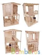 КОНСТРУКТОР "КУКОЛЬНЫЙ ДОМИК "ФАНТАЗИЯ" в кор.6шт | фото №0