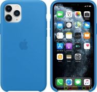 Чехол для Apple iPhone 11 Pro Silicon Case Protect (Синяя волна) | фото №0