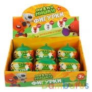 Фигурки МИМИМИШКИ в ассорт Кеша, Тучка, Лисичка в шарах в дисплее ТМ "Играем вместе" уп-6шт в кор6уп | фото №0